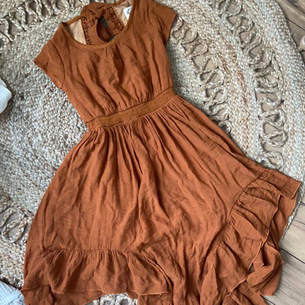 Orange 7Y dress